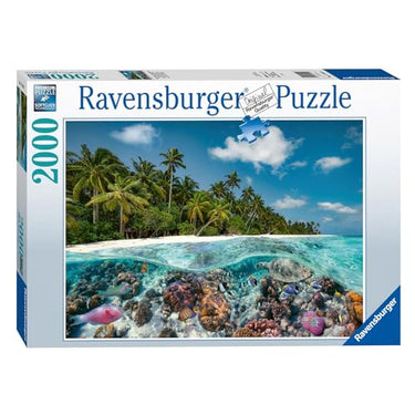 Ravensburger Puzzle 17441 Ein Tauchgang auf den Malediven - 2000 Teile Puzzle für Erwachsene und Kinder ab 14 Jahren im Sale